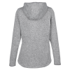 View Image 2 of 3 of Sweater Fleece 1/4-Zip Hoodie - Ladies'