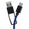 View Image 2 of 6 of All Over Braided Charging Cable