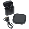 View Image 3 of 9 of Oros True Wireless Auto Pair Ear Buds with Wireless Charging Pad - 24 hr