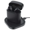 View Image 7 of 9 of Oros True Wireless Auto Pair Ear Buds with Wireless Charging Pad - 24 hr