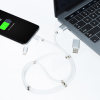 View Image 4 of 7 of Whirl Duo Charging Cable with Magnetic Wrap