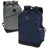 View Image 5 of 5 of Graphite Slim 15" Laptop Backpack - Embroidered
