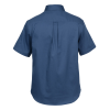 View Image 2 of 3 of Stain Repel Short Sleeve Twill Shirt - Men's