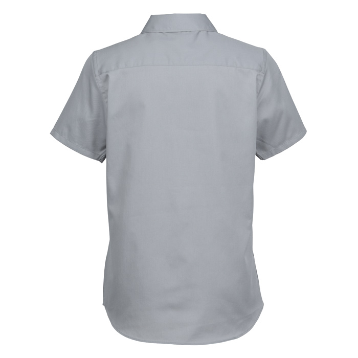 4imprint.com: Stain Repel Short Sleeve Twill Shirt - Ladies' 160280-L-SS