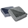 View Image 4 of 4 of Heathered Fuzzy Fleece Blanket