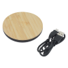View Image 2 of 6 of Bamboo Dual Wireless Charging Pad