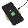 View Image 5 of 6 of Bamboo Dual Wireless Charging Pad