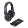 View Image 5 of 7 of Hush Active Noise Cancellation Bluetooth Headphones - 24 hr