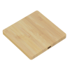 View Image 5 of 8 of Bamboo Wireless Charging Pad with Hub