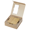 View Image 7 of 8 of Bamboo Wireless Charging Pad with Hub