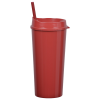 View Image 3 of 6 of Roadmaster Tumbler with Straw - 18 oz.