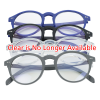 View Image 2 of 2 of Round Blue Light Blocking Glasses