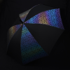 View Image 3 of 6 of Reflective Iridescence Umbrella - 46" Arc