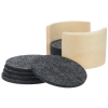 View Image 3 of 4 of Wellington 10-Piece Coaster Set in Wood Stand