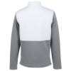 View Image 2 of 3 of adidas Textured Mixed Media 1/4-Zip Pullover - Men's