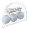 View Image 2 of 3 of Triple Golf Ball and Tee Clam Pack