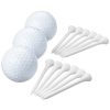 View Image 3 of 3 of Triple Golf Ball and Tee Clam Pack