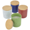 View Image 3 of 3 of Campfire Candle with Bamboo Lid