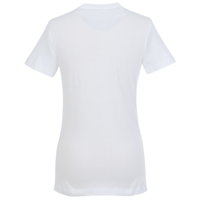 4imprint.com: Tultex Fine Jersey T-Shirt - Ladies' - White 163652-L-W