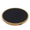View Image 3 of 7 of SCX Maple Wood Light-Up Logo Wireless Charger