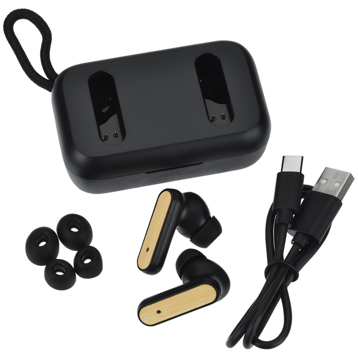 Bloom Bamboo True Wireless Auto Pair Ear Buds 163912
