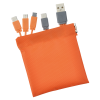 View Image 2 of 7 of Colorful USB-C Charging Cable Pouch