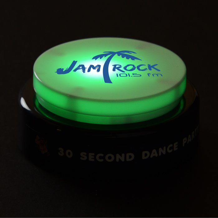 Gag Gifts The Button Stocking Stuffer 30 Second Dance Party Dance Party Button with Music Office Toys 
