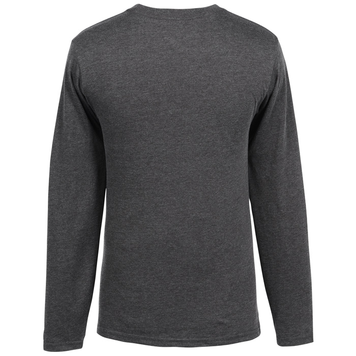 4imprint.com: Kastlfel Cotton Blend Long Sleeve Crewneck T-Shirt 164663-LS