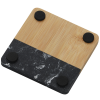 View Image 4 of 4 of Fuse Marble & Bamboo Coaster