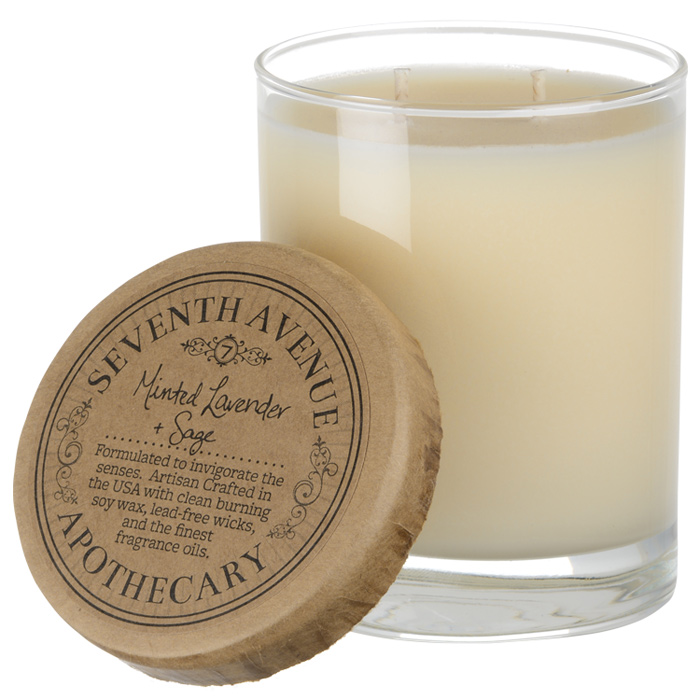 4imprint Com Seventh Avenue Apothecary Candle 11 Oz Minted   2 