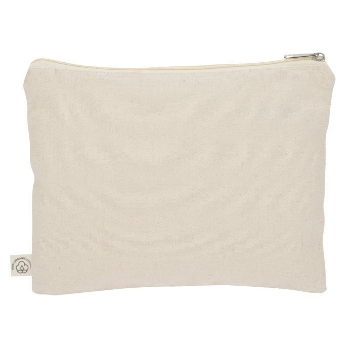 4imprint.com: Organic Cotton Zippered Pouch 164803