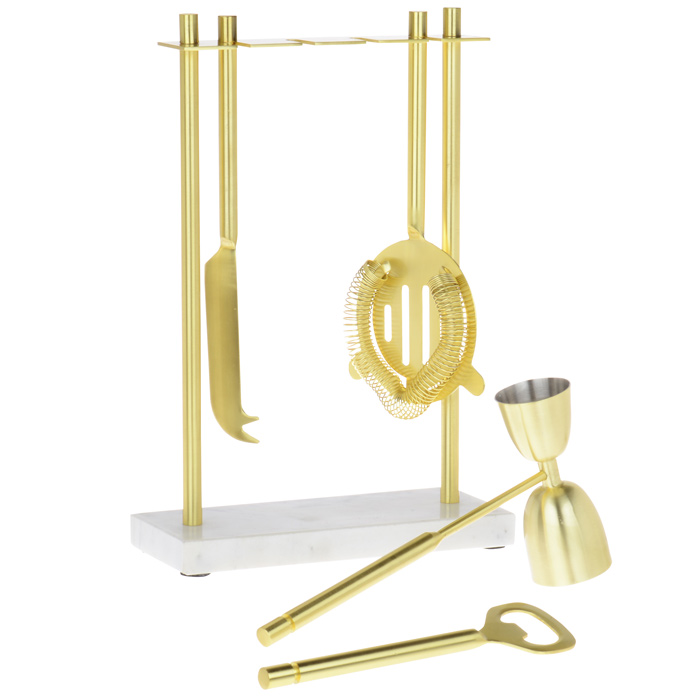 Be Home Luxe Hanging Bar Tool Set 164882