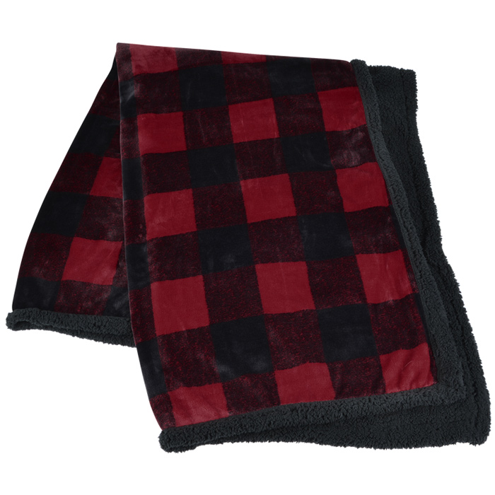 Woodland Plaid Throw Blanket 164906
