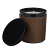View Image 2 of 4 of Candle with Leatherette Sleeve - 5.5 oz.