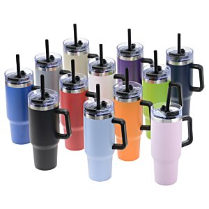 4imprint.com: Intrepid Vacuum Mug with Straw - 40 oz. 165767