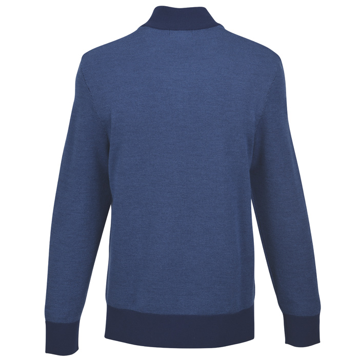 4imprint.com: Brooks Brothers Washable Merino Birdseye 1/4-Zip Sweater ...