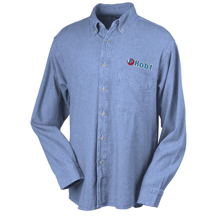 4imprint.com: Cotton Denim Shirt - Men's 344-M