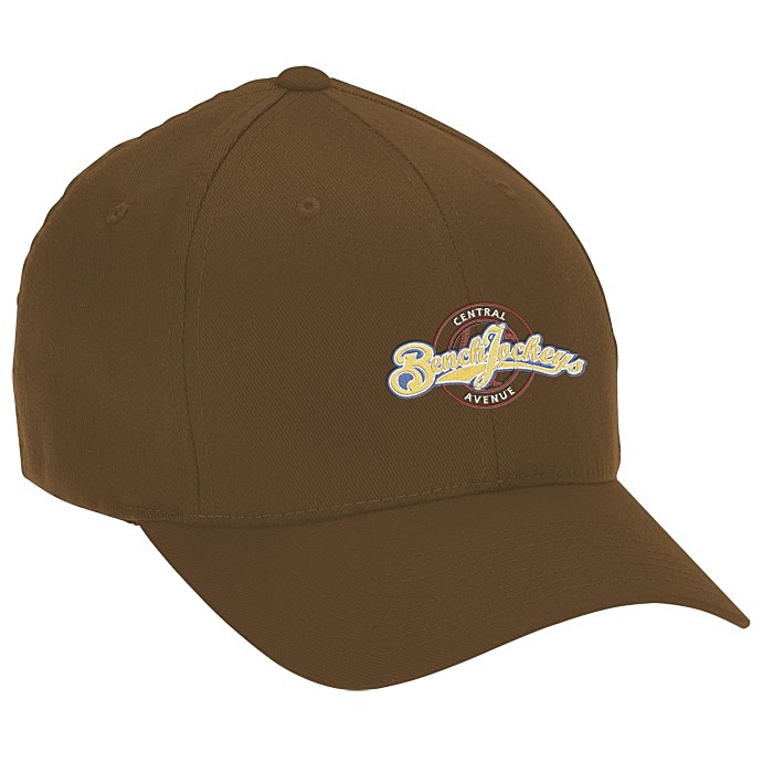  The Hat Pros Coyote Brown Flexfit Fitted Hat