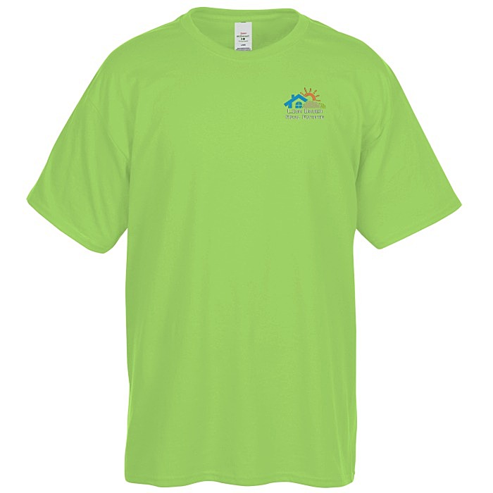 4imprint.com: Hanes 50/50 ComfortBlend T-Shirt - Embroidered - Colors ...
