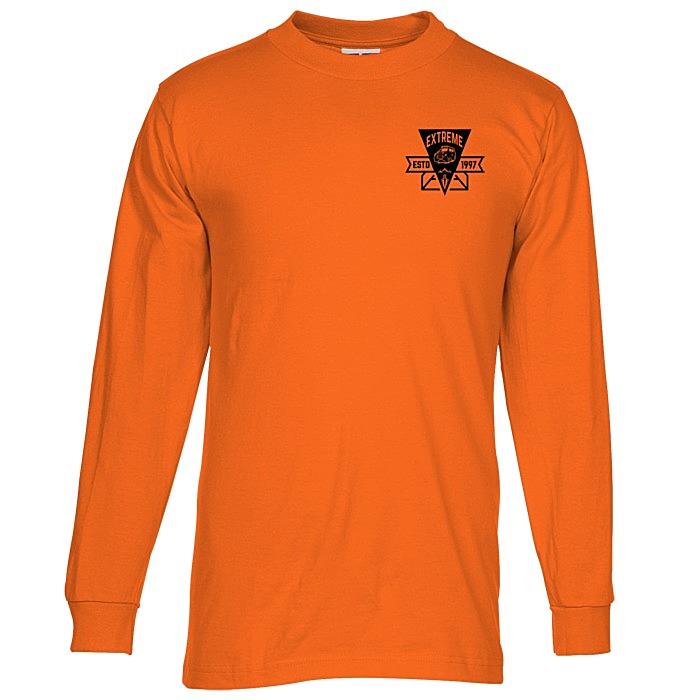 4imprint.com: Bayside Long Sleeve T-Shirt - Colors 110248-LS-C