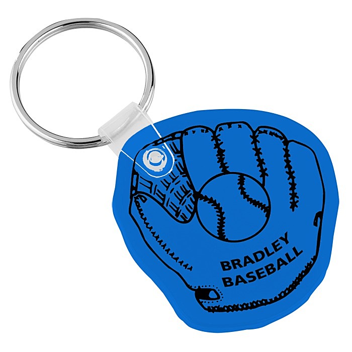 Baseball Mitt Soft Keychain Translucent 39212BMT