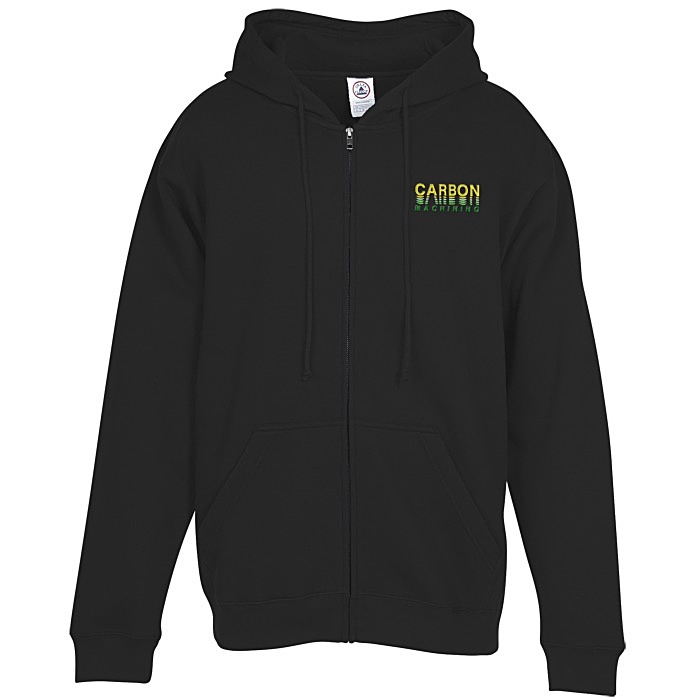Premium 9 oz. FullZip Hoodie Embroidered 124638E
