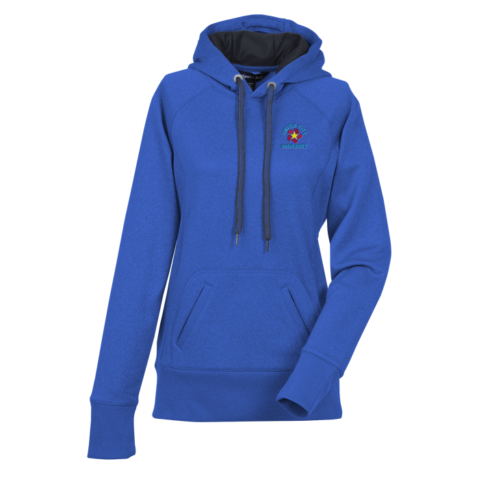 Double Knit Fleece Hooded Sweatshirt Ladies' 132467L