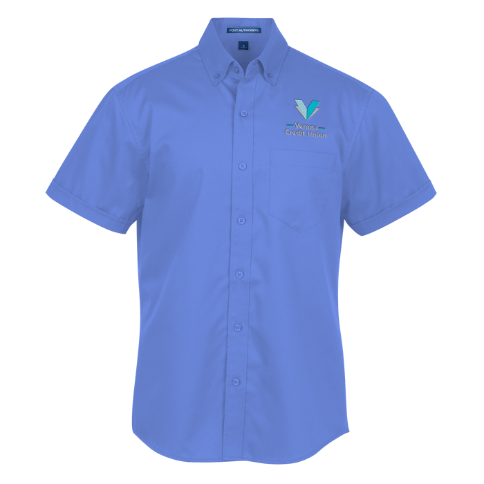 4imprint.com: Performance Twill Short Sleeve Shirt - Men's 136289-M-SS