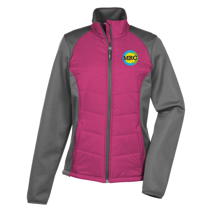 4imprint.com: Quilted Hybrid Soft Shell Jacket - Ladies ... - 700 x 700 jpeg 191kB