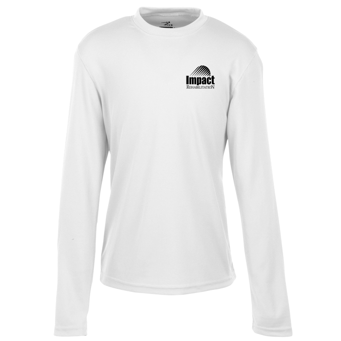 4imprint.com: Boston Long Sleeve Training Tech Tee - Youth 122959-Y-LS