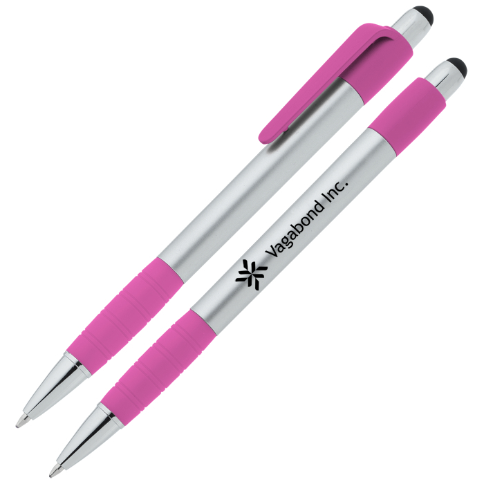 Download 4imprint.com: Element Stylus Pen - Silver - 24 hr 8808-ST-SIL-24HR: Imprinted with your Logo