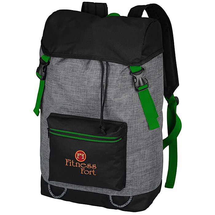 Portland Laptop Backpack Embroidered 140582E