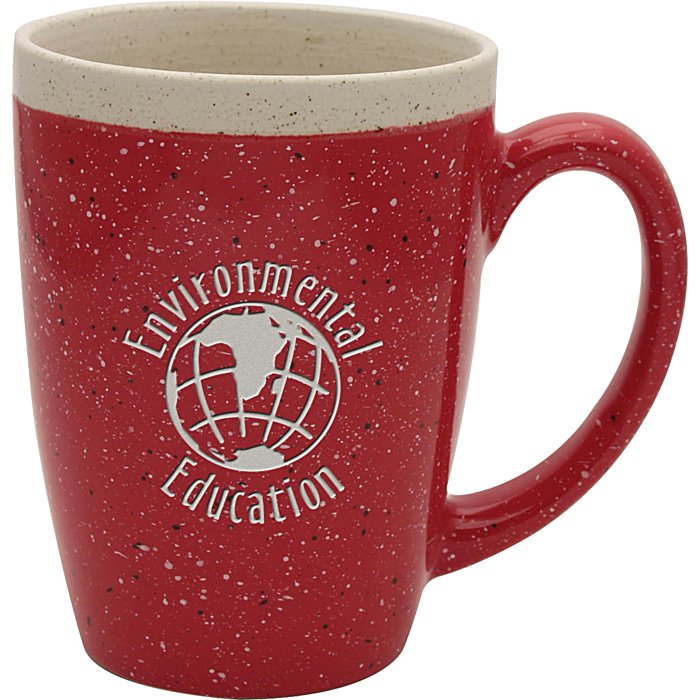 Adobe Ceramic Mug 14 oz. Deep Etch 136071DE