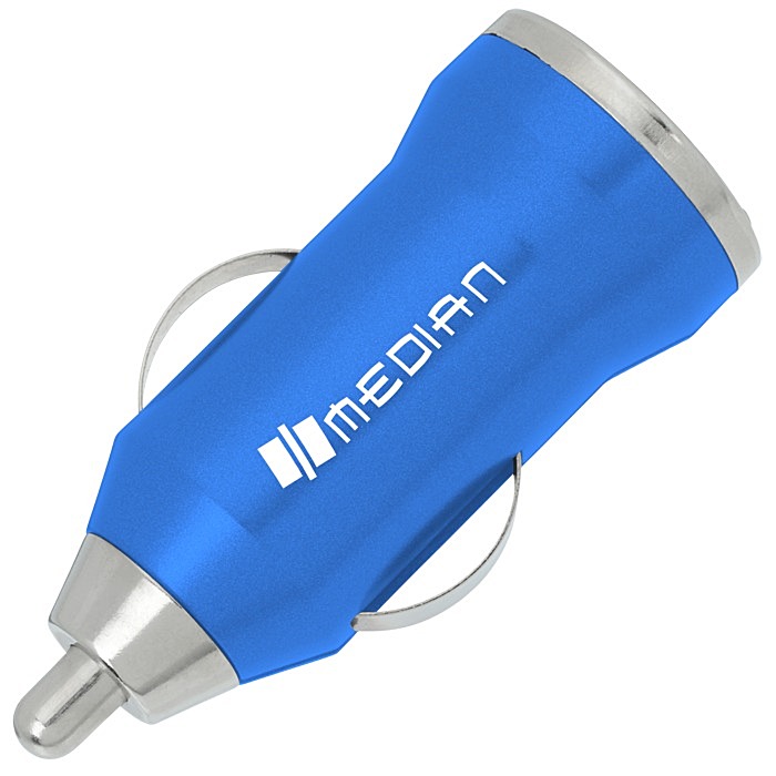 Single Port USB Car Charger Metallic 24 hr 133871M24HR